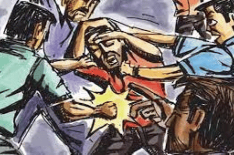 एका रशियन दाम्पत्याला बेदम मारहाण
