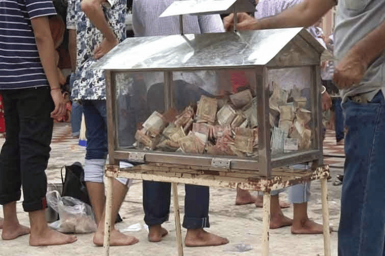 मंदिराची दानपेटी फोडली, रक्कम पळवली ; पाच  दानपेट्या फोडणार्‍यांना बेड्या