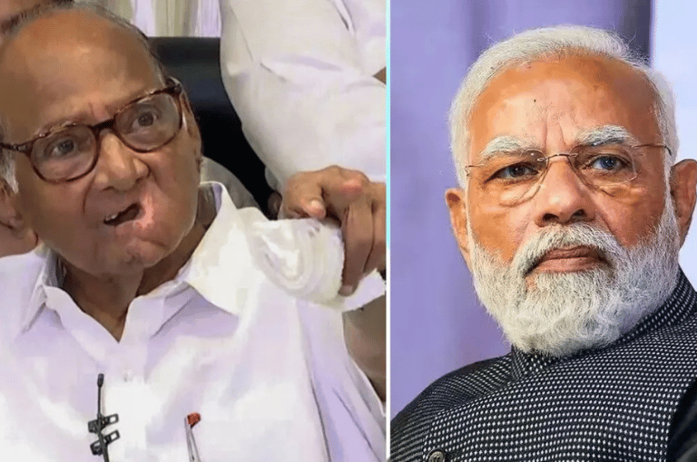 शरद पवारांचा PM मोदी